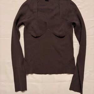 House of Harlow 1960 Dark Knit Top